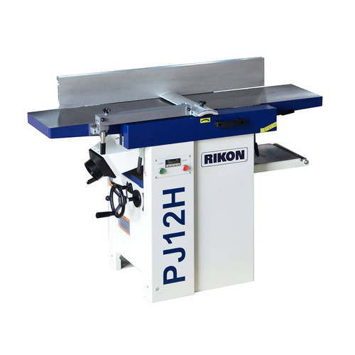 Rikon 12" Helical Head Planer/Jointer, 3HP, 220V