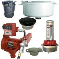 20 GPM Pump & Gas Vent Kit For 550 Gal. x 48 in. Single Wall Skid Tank w/ E-Vent