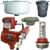20 GPM Pump & Gas Vent Kit For 300 Gal. x 38 in. Single Wall Skid Tank