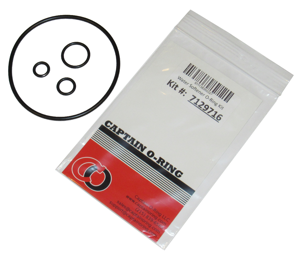 Water Softener O-Ring Kit (P/N: 7129716, 7092163, 7134224, WS35X10005) [O-Rings Only]