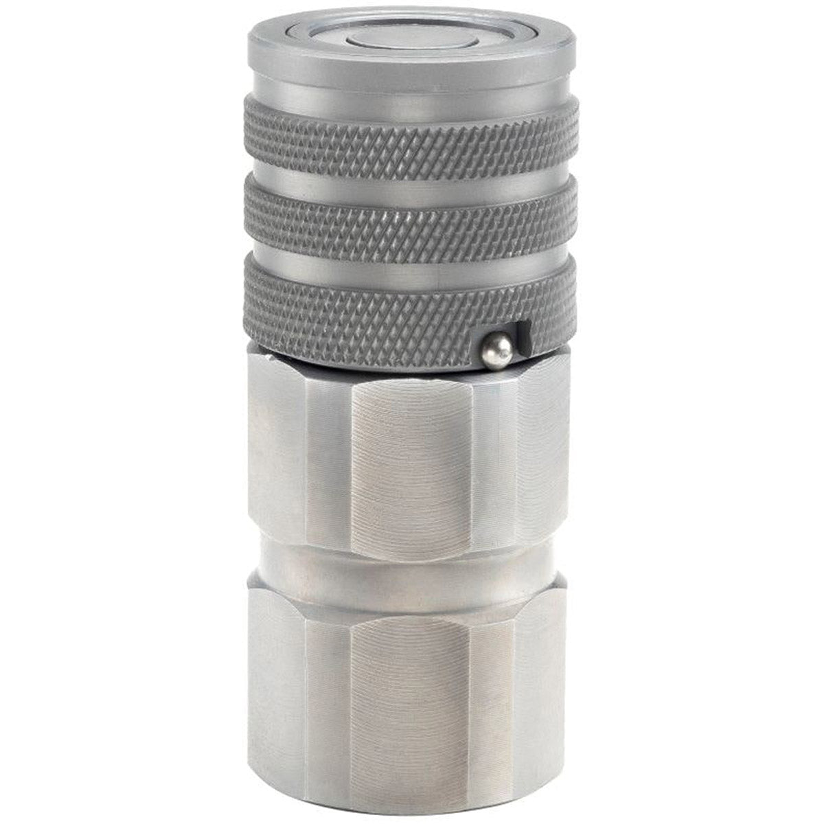 Pioneer Flush Face Hydraulic Female Coupler FEM-501-8FP - 1/2" x 14 Threads