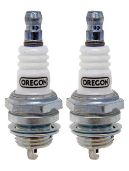 Oregon 2 Pack 77-302-1-2PK Spark Plug Replacement Bosch WS8E Champ CJ8 NGK BM6A