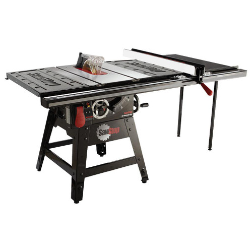 SawStop 10" Contractor Saw, 36" T-Glide Fence, 1.75 HP, 120V