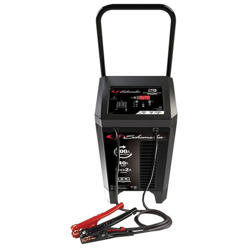 Schumacher Fully Automatic Battery Charger/Engine Starter, 6/2/40/200A 6/12V