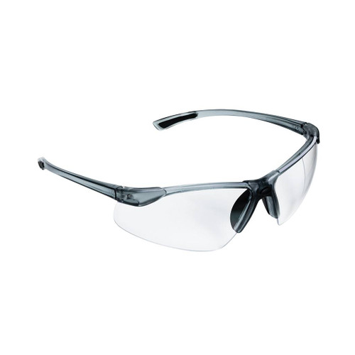 Sellstrom XM340 Advantages Plus Safety Glasses, Smoke Frame Clear Lens