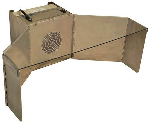Sentry Soldering Fume Extractor with Wings and Acrylic Lid