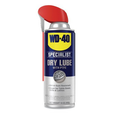 WD-40 Specialist Dirt & Dust Resistant Dry Lube Spray, 10 oz, Aerosol Can, 6/CA, #300059