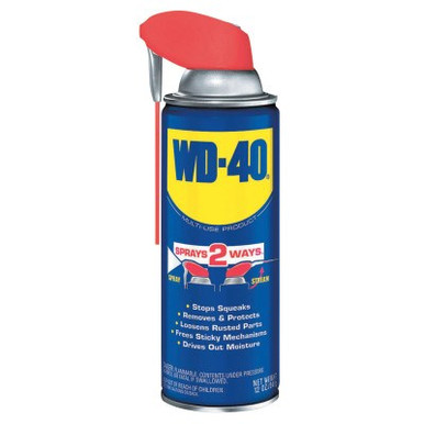 WD-40 Open Stock Lubricants, 12 oz, Aerosol Can, 12/CA, #490057
