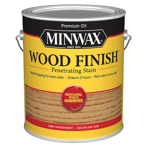 Minwax Wood Finish Wood Stain, Golden Oak, Gal.