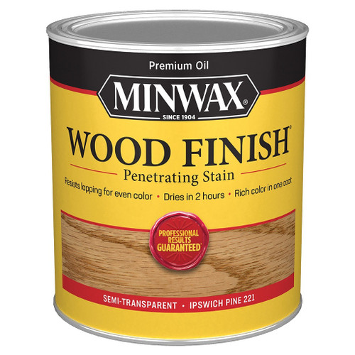 Minwax Wood Finish Wood Stain, Ipswich Pine, Qt.