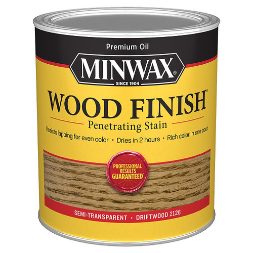Minwax Wood Finish Wood Stain, Driftwood, Qt.