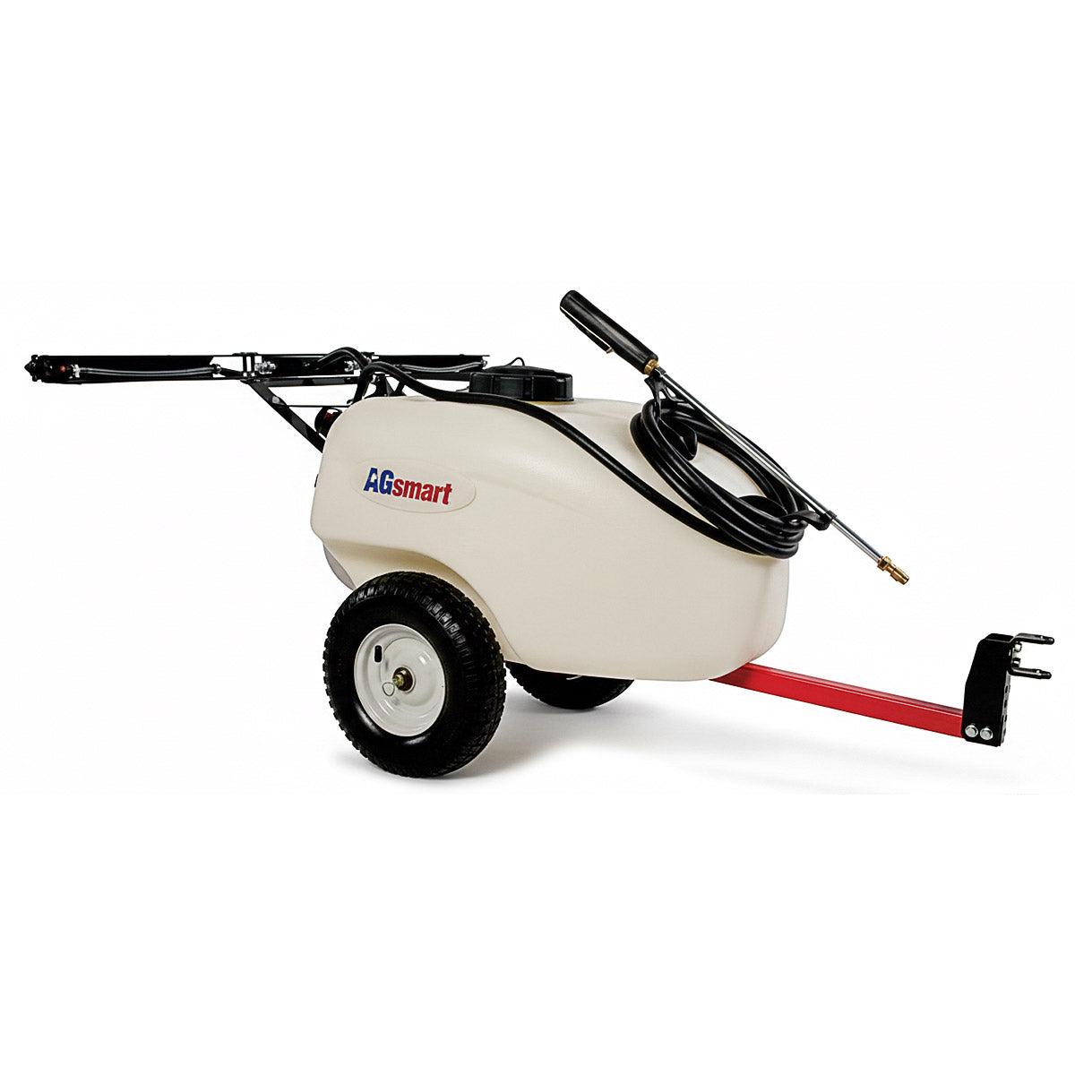 AgSmart Trailer Sprayer - 20 Gallon, 2.4 GPM Pump, 2 Nozzle Boom
