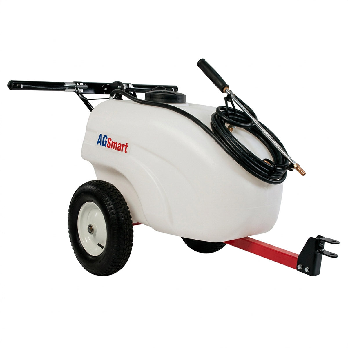 AgSmart Trailer Sprayer - 30 Gallon, 2.4 GPM Pump, 2 Nozzle Boom