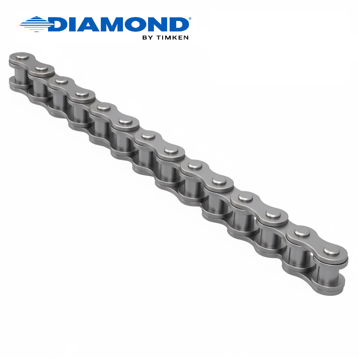 Diamond Roller Chain - #40 x 10' Box, priced per foot