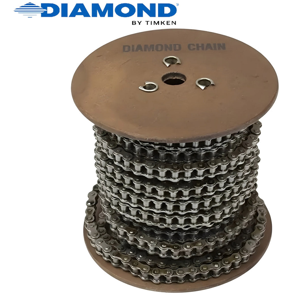 Diamond Roller Chain - #41 x 50' Reel, priced per foot