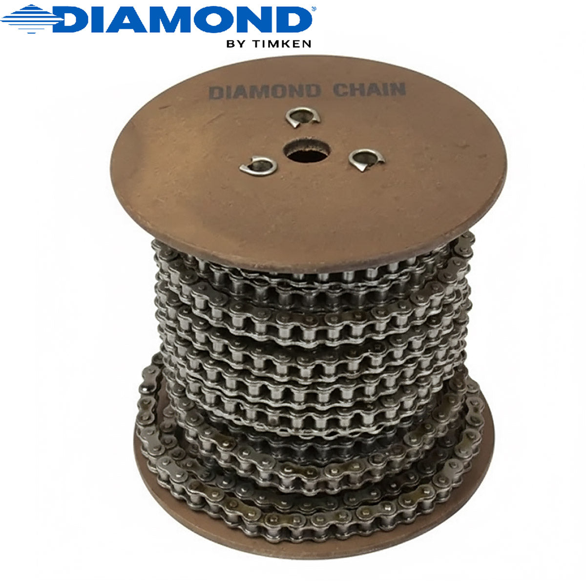 Diamond Roller Chain - #2050 Double Pitch x 50' Reel, priced per foot