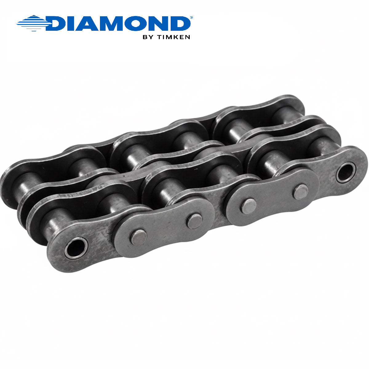Diamond Roller Chain - #50 Double Strand x 10' Box, priced per foot