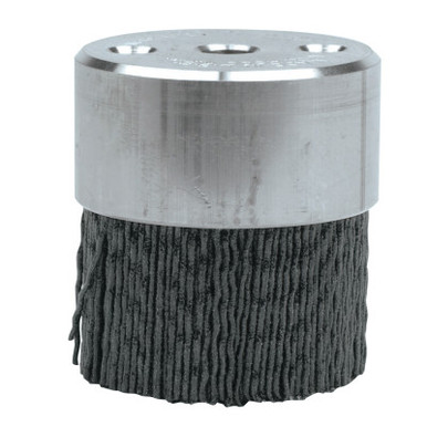 Weiler Burr-Rx Mini Disc Brush, Ceramic, 4,500 rpm, 2" x 0.043", 1 EA, #86107