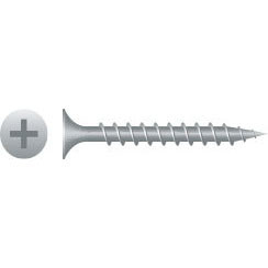 #8 x 3" 305 Stainless Steel Phillips Bugle Head, Coarse Thread (2000/Bulk Pkg)
