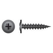 #8 x 1-5/8" Phillips Modified Truss (R/W) Head, K-Lath Drywall Screw Black Oxide (4000/Bulk Pkg)