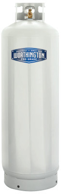 Worthington Cylinders Cylinders, 100 lb, 1 EA, #282157