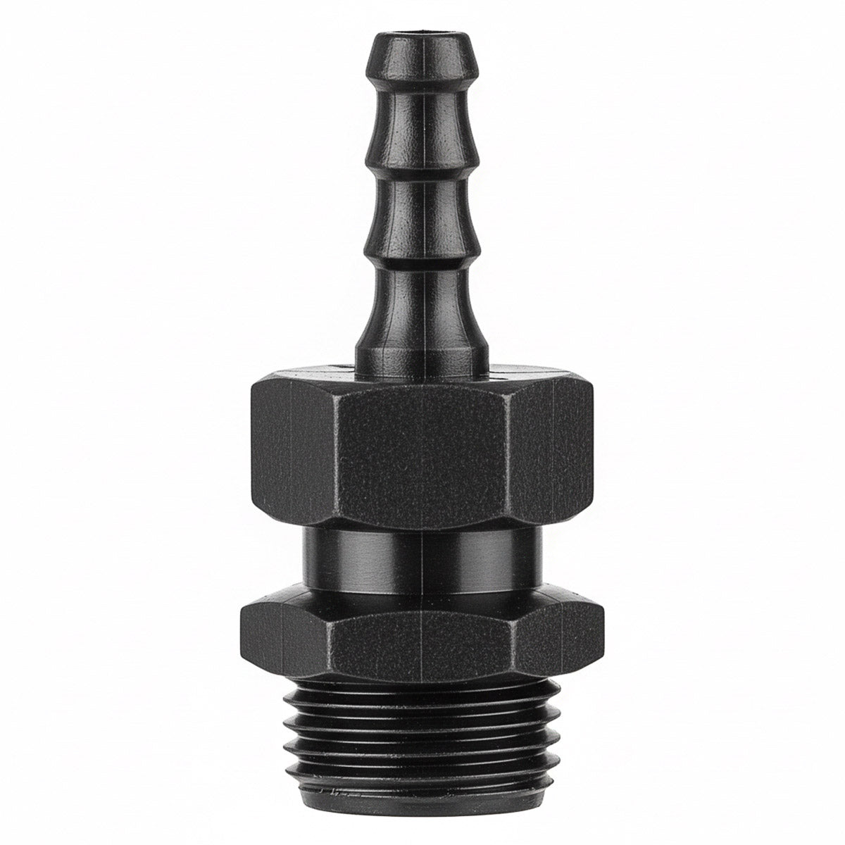 TeeJet 12670406TD Single Barb Nozzle Body - 3/8" Hose - Nylon, Standard Nozzle Body