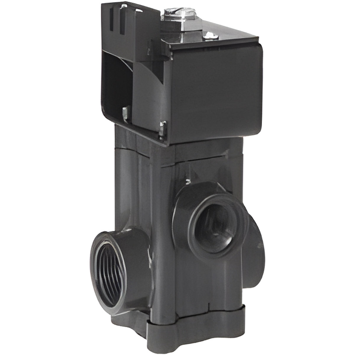 TeeJet 144A1VI 2-Way 12V DirectoValve Boom Control Valve, Poly, 3/4" NPT Inlet x 1/2" NPT Discharge, 100 PSI