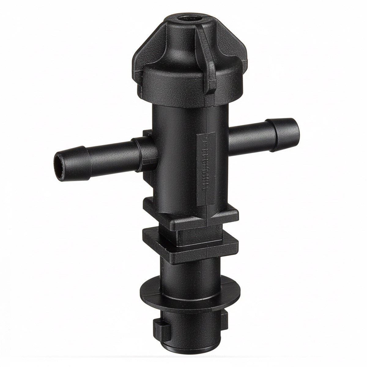 QUICKJET DOUBLE BARB NOZZLE BODY - 3/8" HOSE - HAS TOP DIAPHRAGM