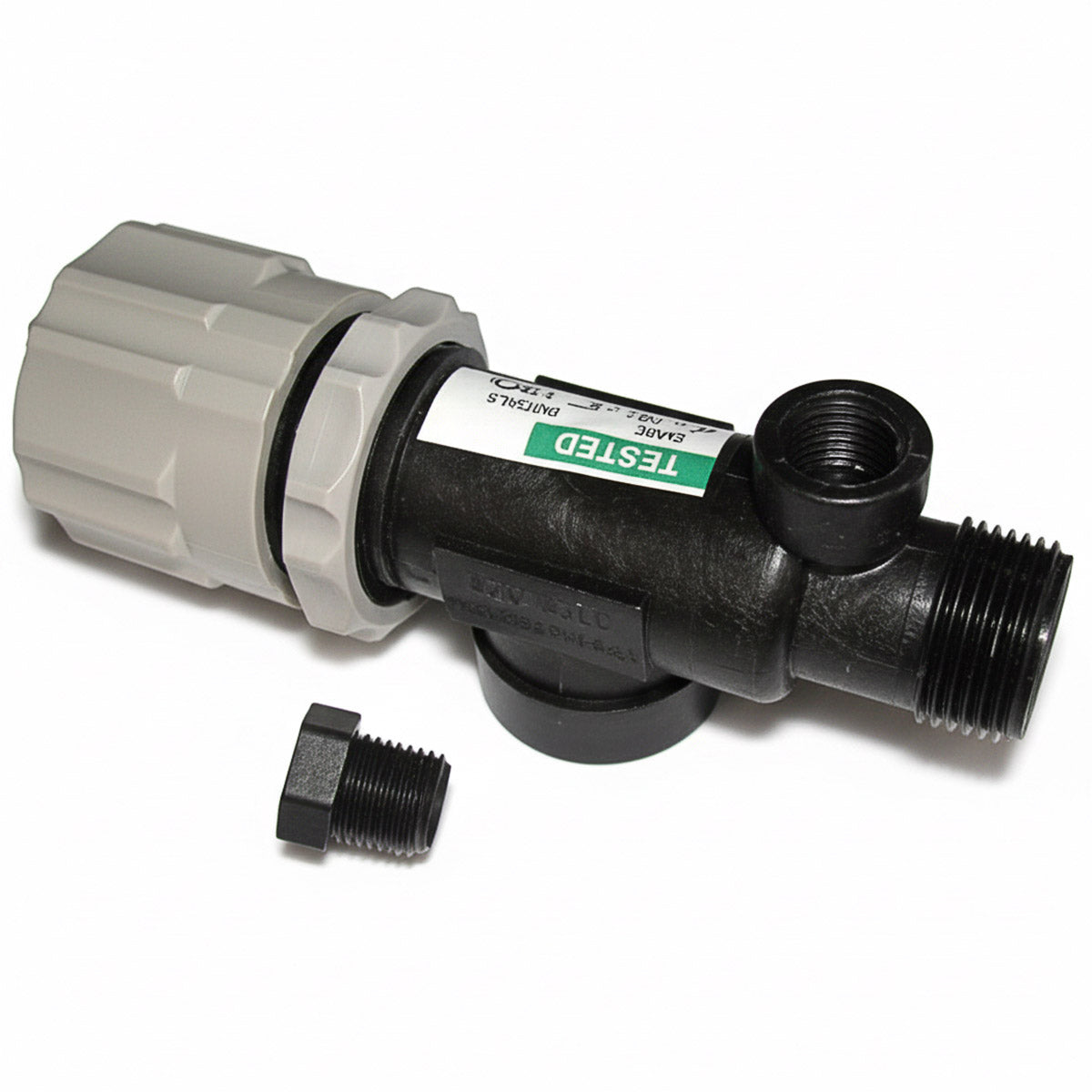TeeJet 23120A34PP Pressure Relief Valve, Poly, 3/4" Female NPT, 150 PSI