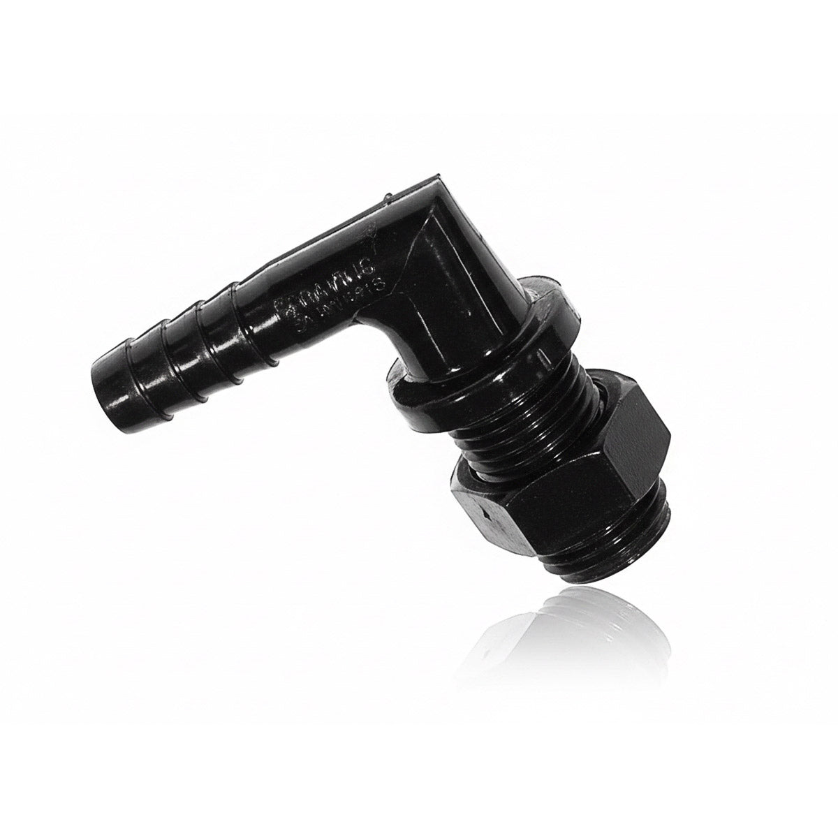 TeeJet 8121NY406TD Single Hose Barb Nozzle Body - 3/8" Hose - Nylon, Standard Nozzle Body