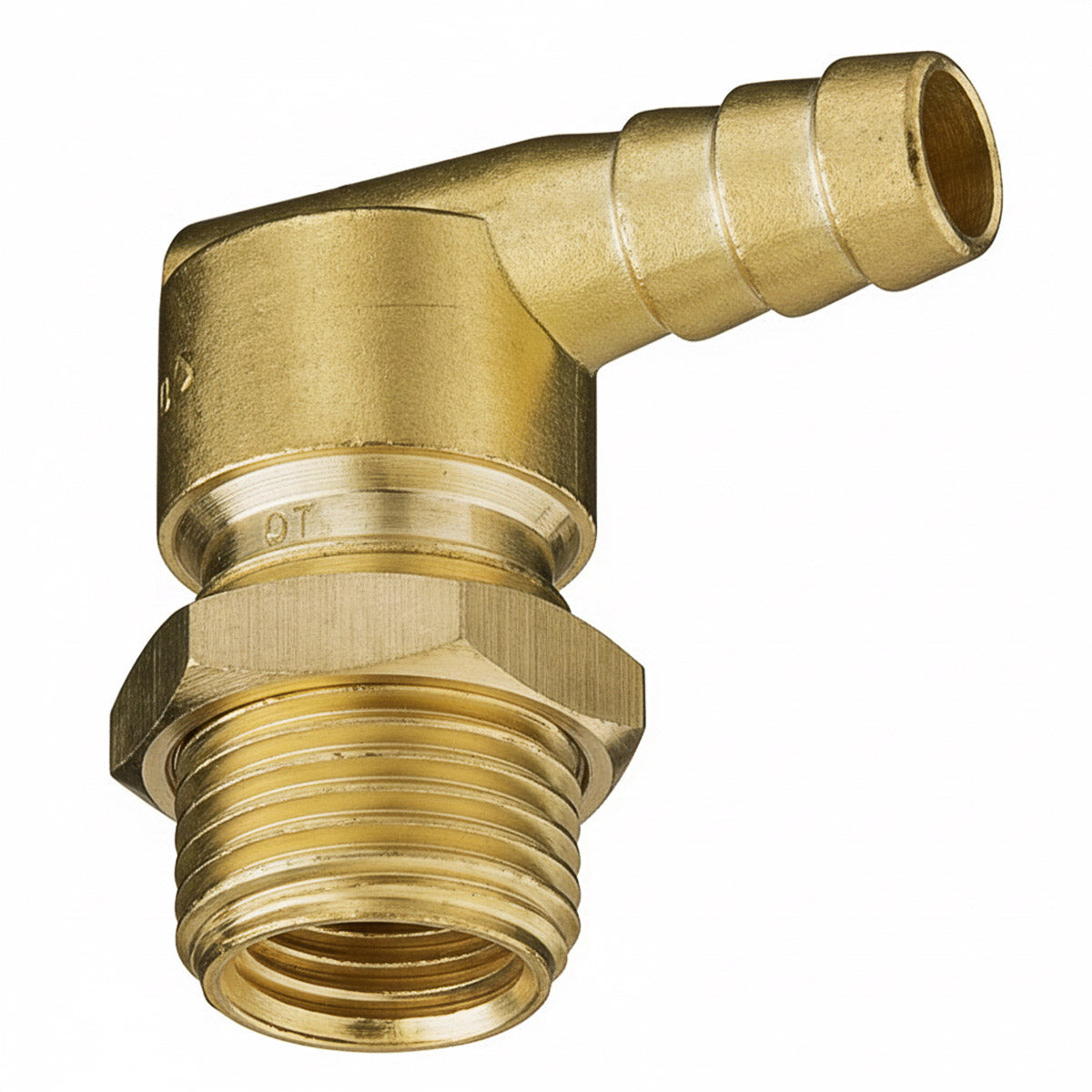 SINGLE HOSE BARB NOZZLE BODY - 1/2" HOSE -BRASS