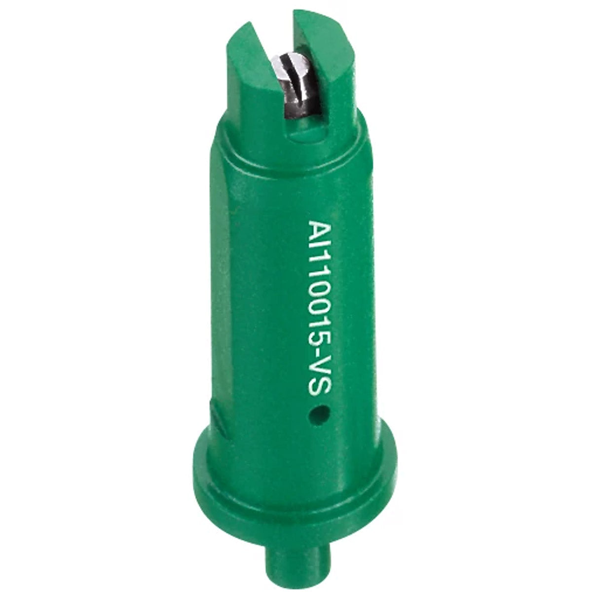 TeeJet AI110015VS Air Induction Flat Spray Tip, Poly/Stainless, 110°, Green, Orifice 1.5
