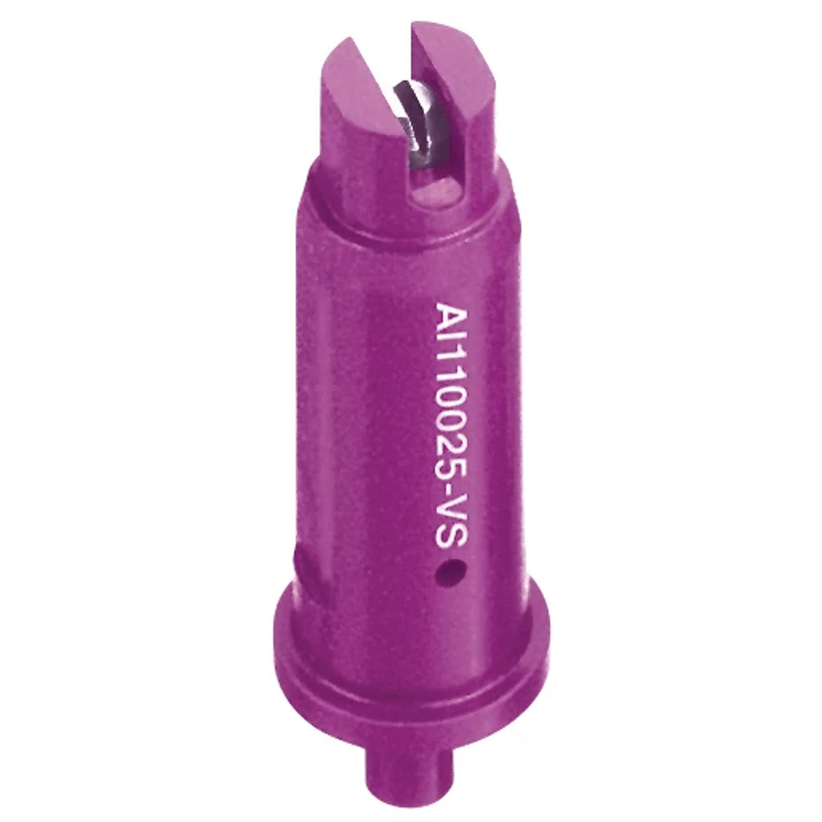 TeeJet AI110025VS Air Induction Flat Spray Tip, Poly/Stainless, 110°, Purple, Orifice 2.5