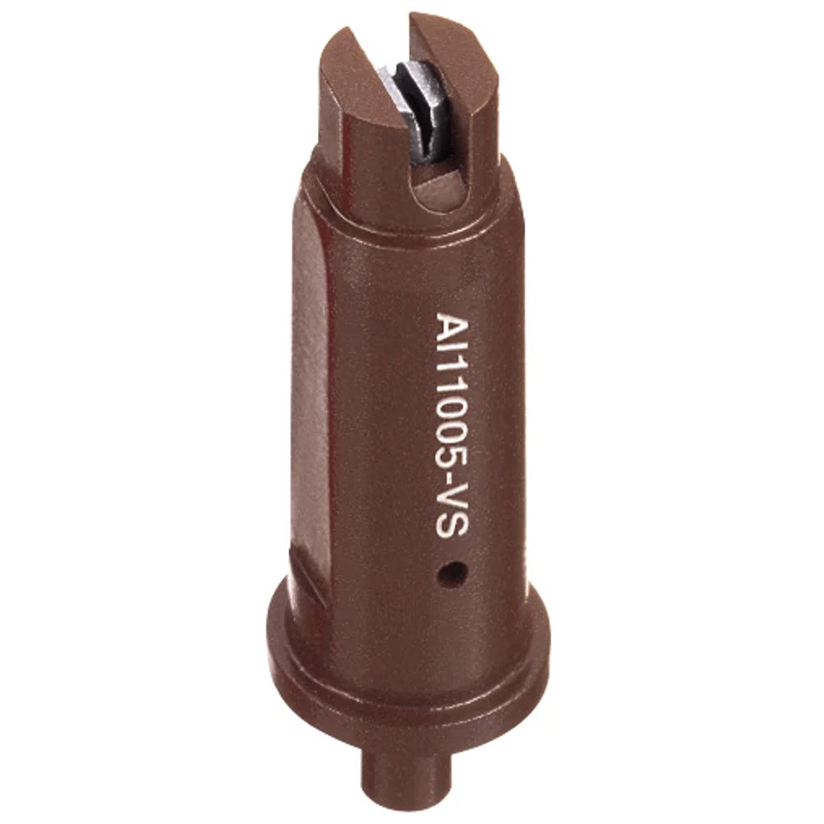 TeeJet AI11005VS Air Induction Flat Spray Tip, Poly/Stainless, 110°, Brown, Orifice 5