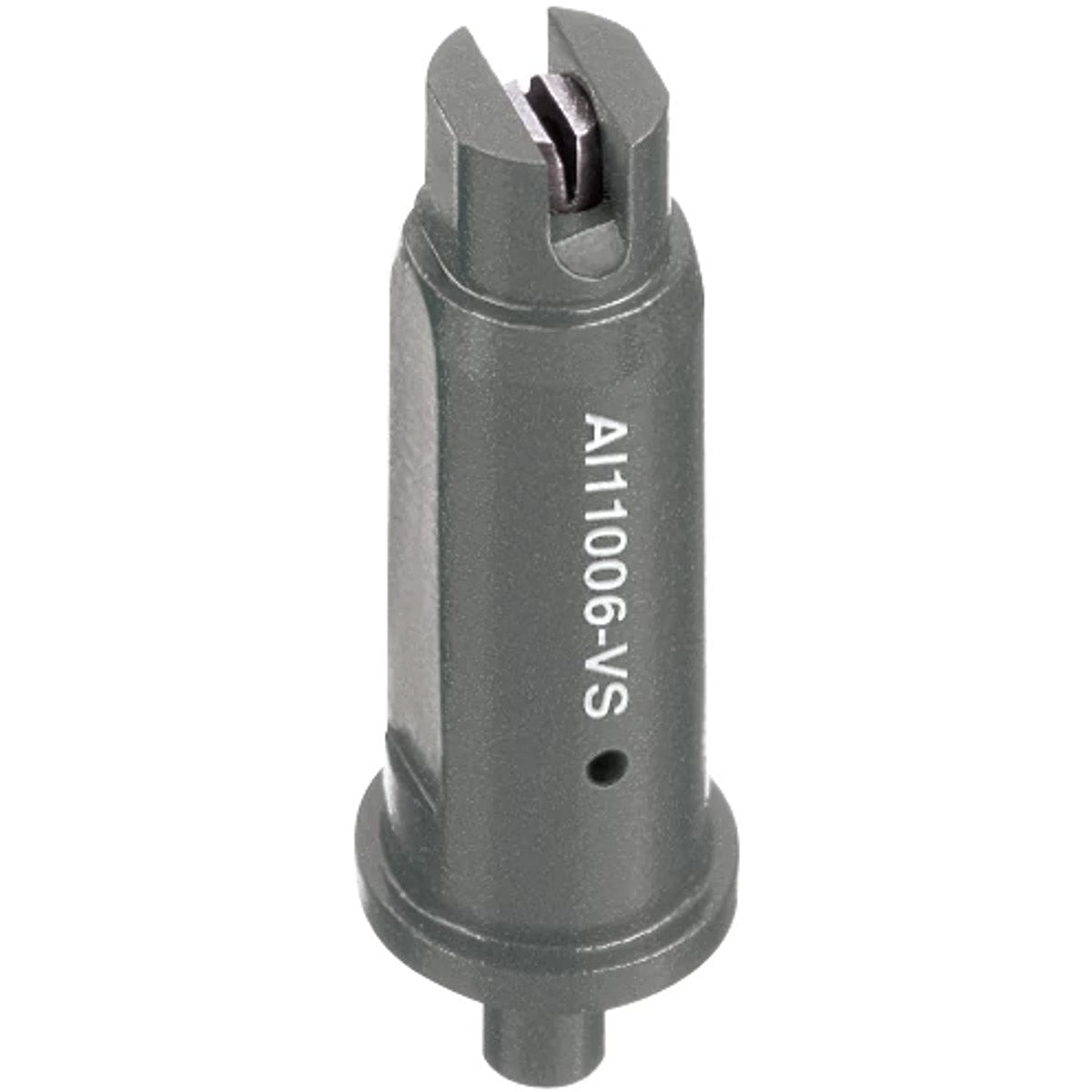 TeeJet AI11006VS Air Induction Flat Spray Tip, Poly/Stainless, 110°, Gray, Orifice 6