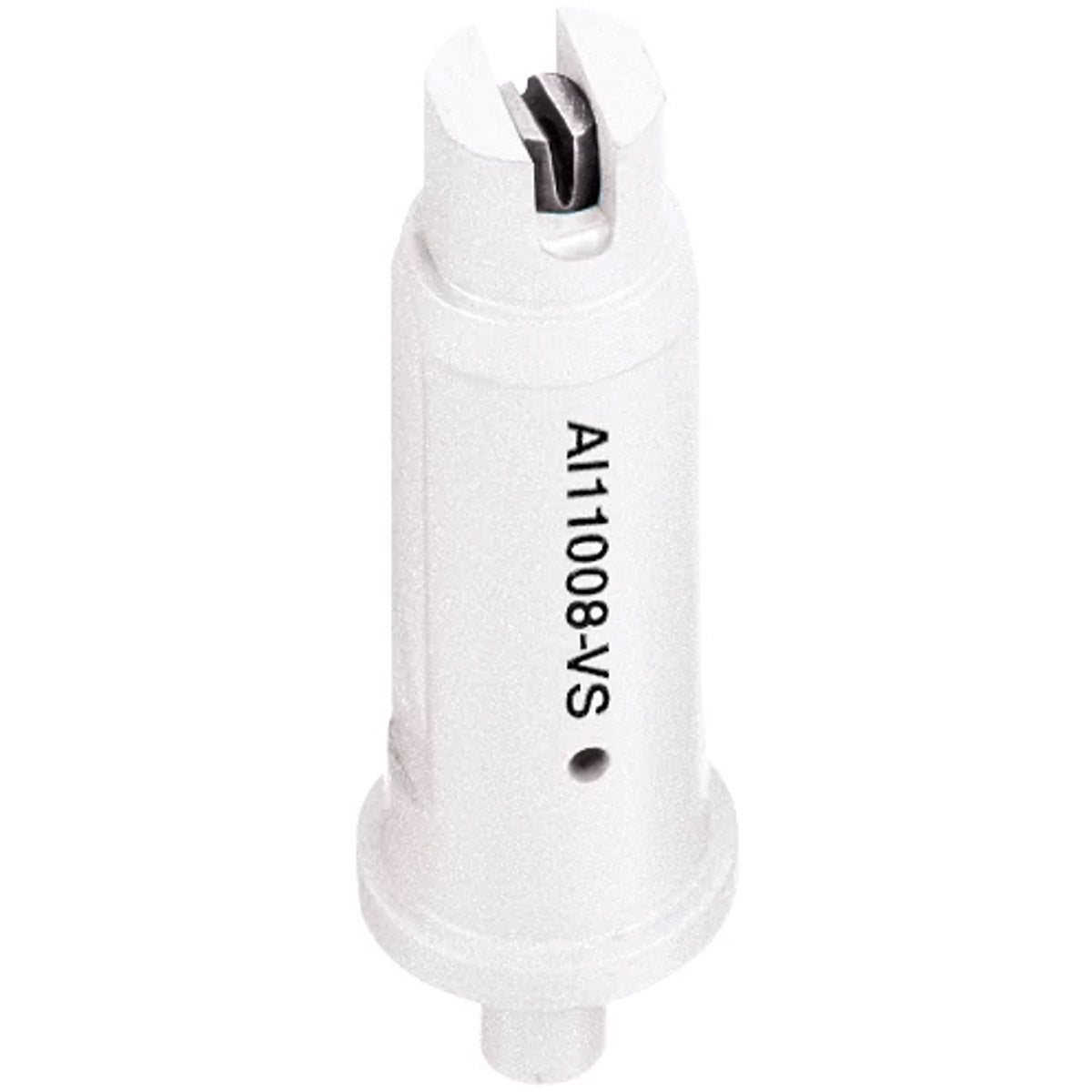 TeeJet AI11008VS Air Induction Flat Spray Tip, Poly/Stainless, 110°, White, Orifice 8