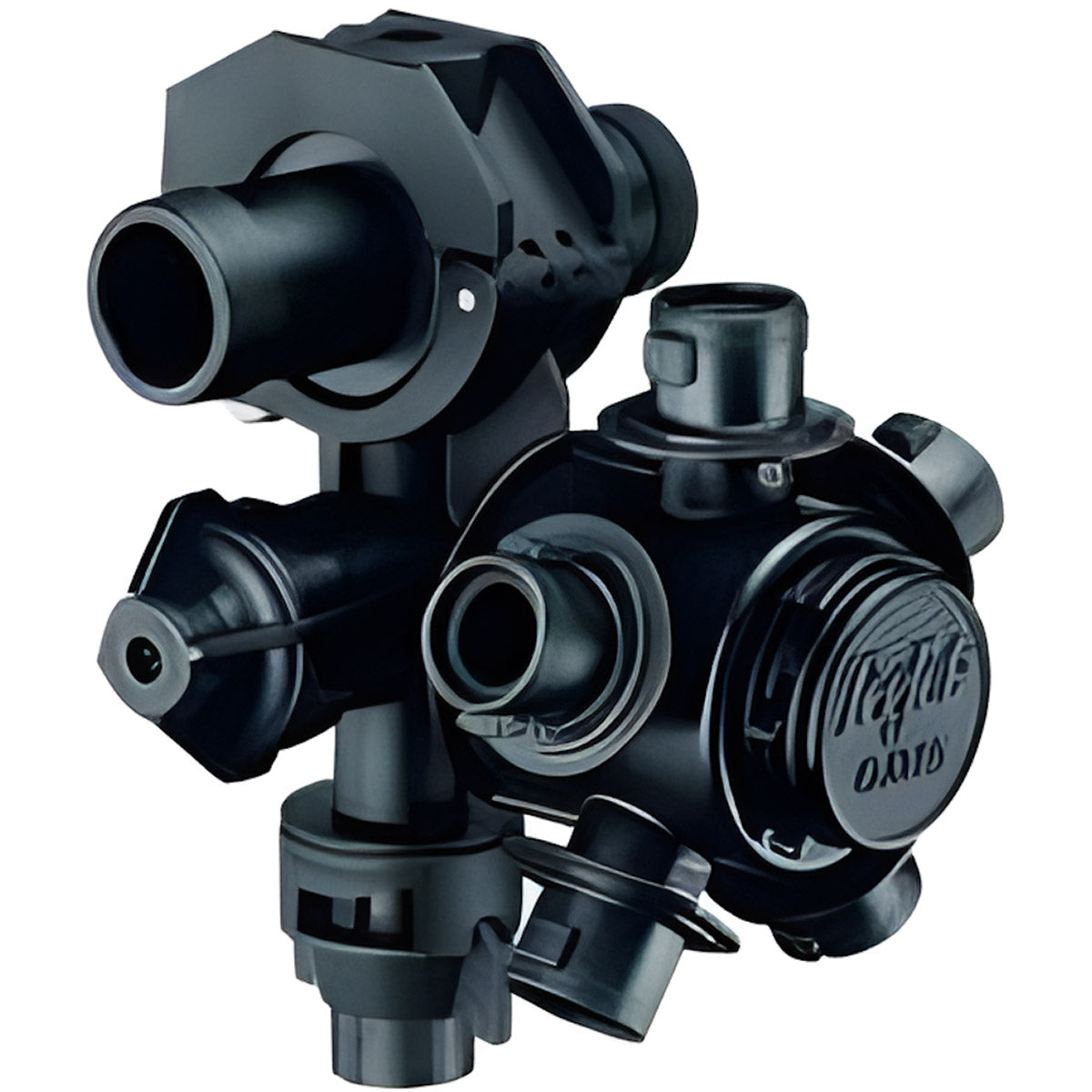 QUICKJET QJ360 NOZZLE BODY, FIVE OUTLET, SINGLE-BARBED FOR 1" HOSE