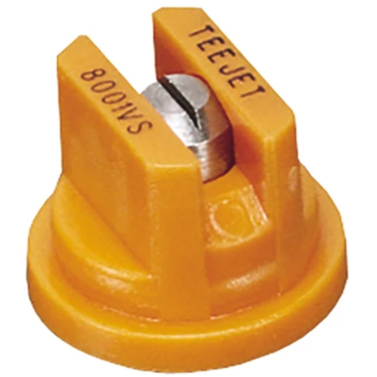 TeeJet TP8001VS Flat Spray Flat Spray Tip, Poly/Stainless, 80°, Orange, Orifice 1
