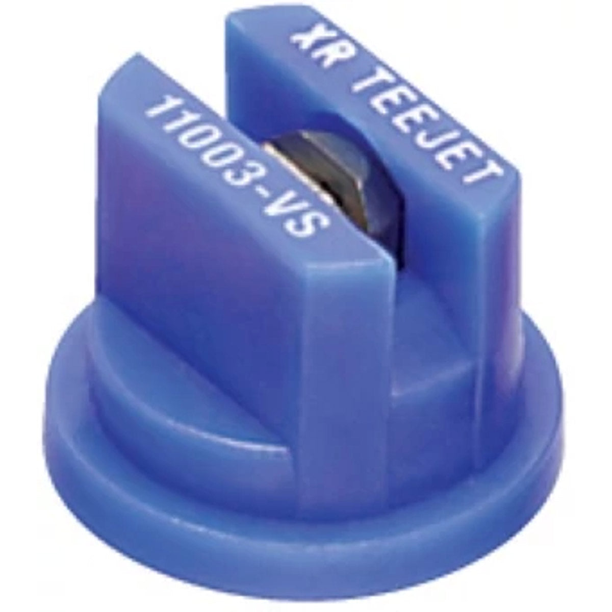TeeJet XR11003VS XR Extended Range Flat Spray Tip, Poly/Stainless, 110°, Blue, Orifice 3