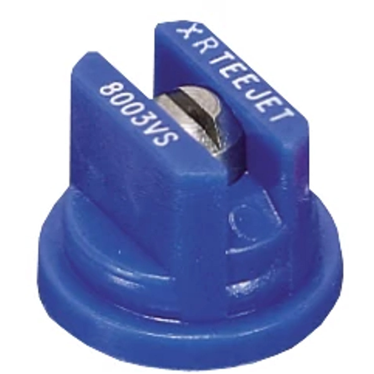 TeeJet XR8003VS XR Extended Range Flat Spray Tip, Poly/Stainless, 80°, Blue, Orifice 3