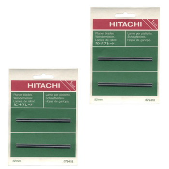 Hitachi P20ST 2 Pack of Genuine OEM Planer Blades - 879418-2PK