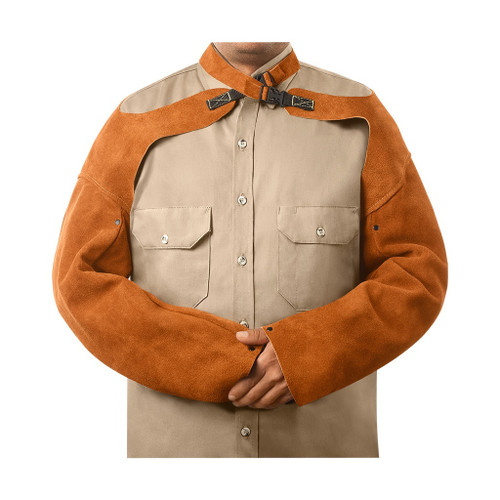 Steiner Weld-Rite Leather Sleeves, 23"L