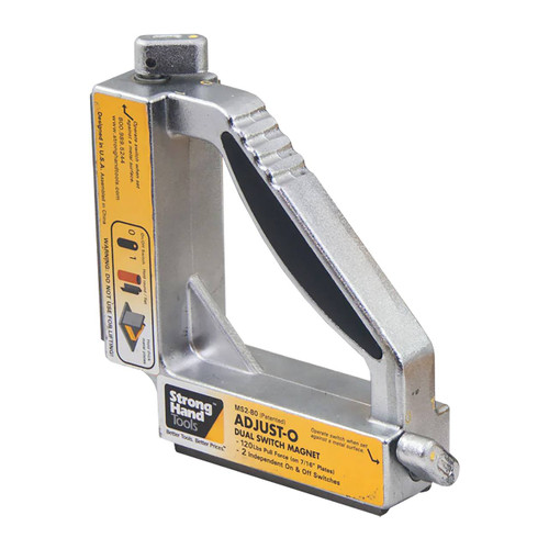 Strong Hand Tools Adjust-O 90° Magnet Square Dual Switch