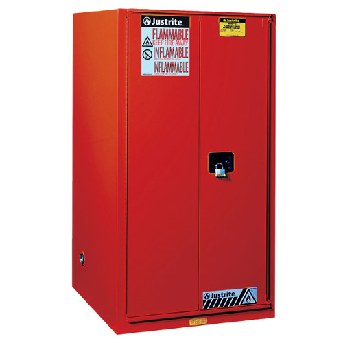 Justrite Sure-Grip Ex 96 Gallon Safety Cabinet for Paints & Inks - Manual Close