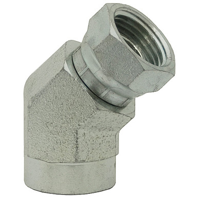 3/4" NPT Female x 3/4" NPT Female Swivel 45 Degree Elbow 1504-12-12 Adapter