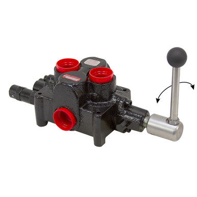 1 Spool 40 GPMRotary Spool Marine Control Valve Brand Hydraulics MDC16TM404HB