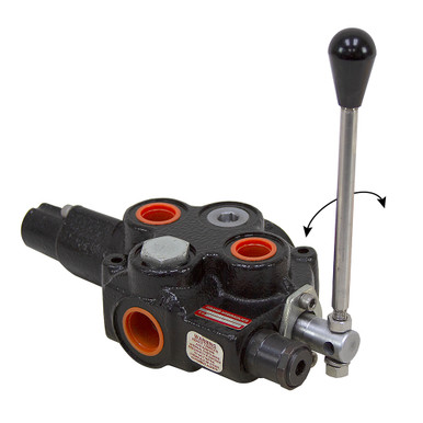 1 Spool 18 GPMRotary Spool Marine Control Valve Brand Hydraulics MPTS1120TEHB
