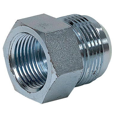 JIC 8 Female x JIC 6 Male Straight 2406-08-06 Adapter