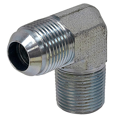 JIC 10 Male x 1/2" NPT Male 90 Degree Elbow 2501-10-08 Adapter