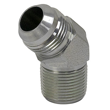 JIC 10 Male x 1/2" NPT Male 45 Degree Elbow 2503-10-08 Adapter